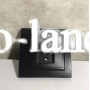 Розетка TV черная Giselt Milana G8008